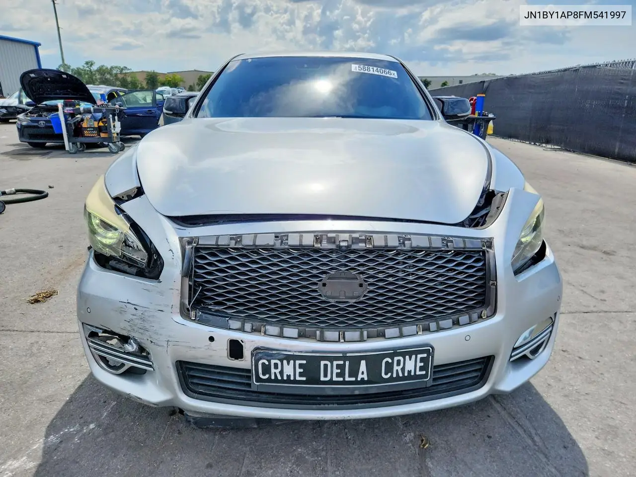 2015 Infiniti Q70 3.7 VIN: JN1BY1AP8FM541997 Lot: 58814066