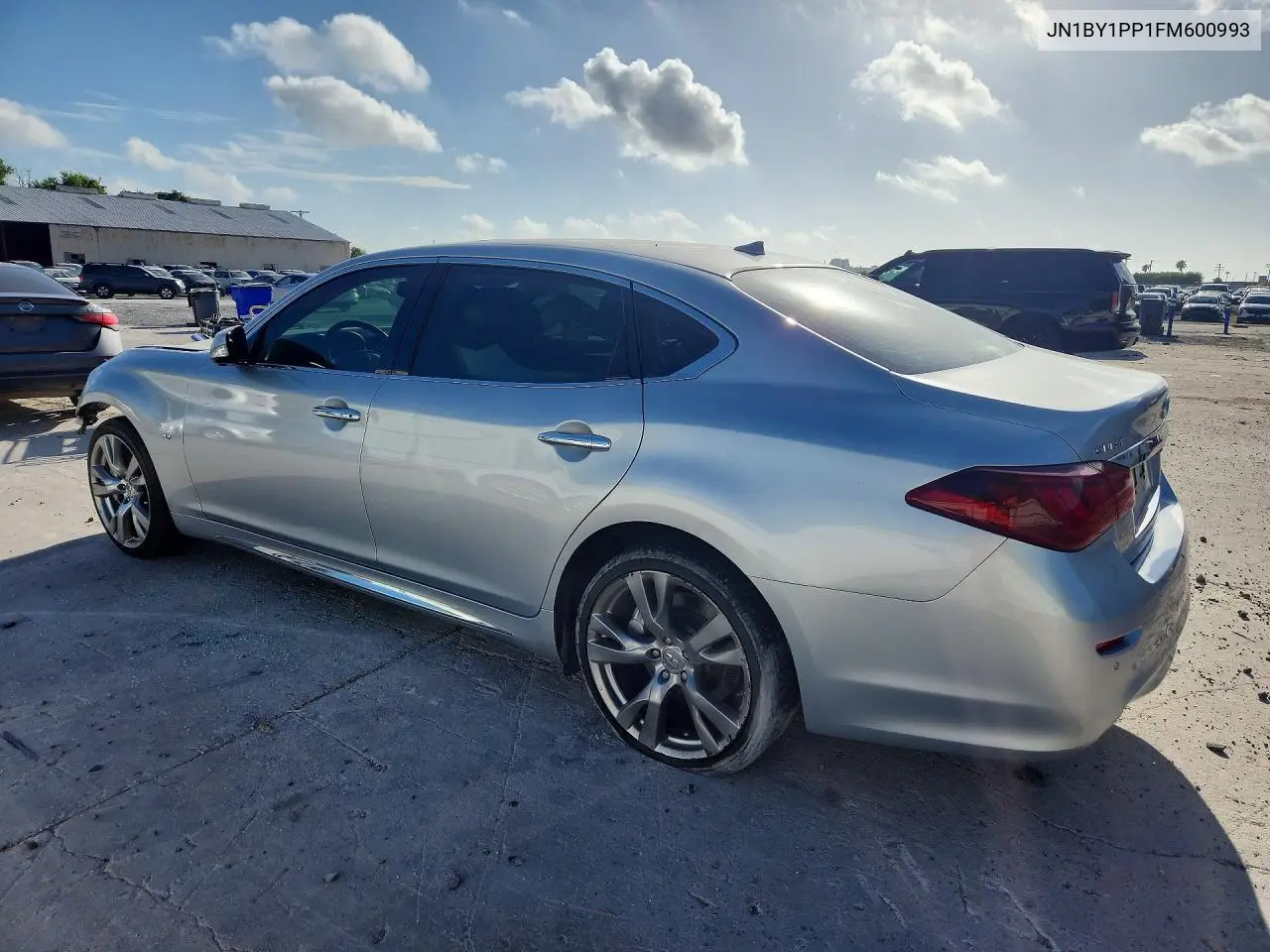 2015 Infiniti Q70L 3.7 VIN: JN1BY1PP1FM600993 Lot: 59948316