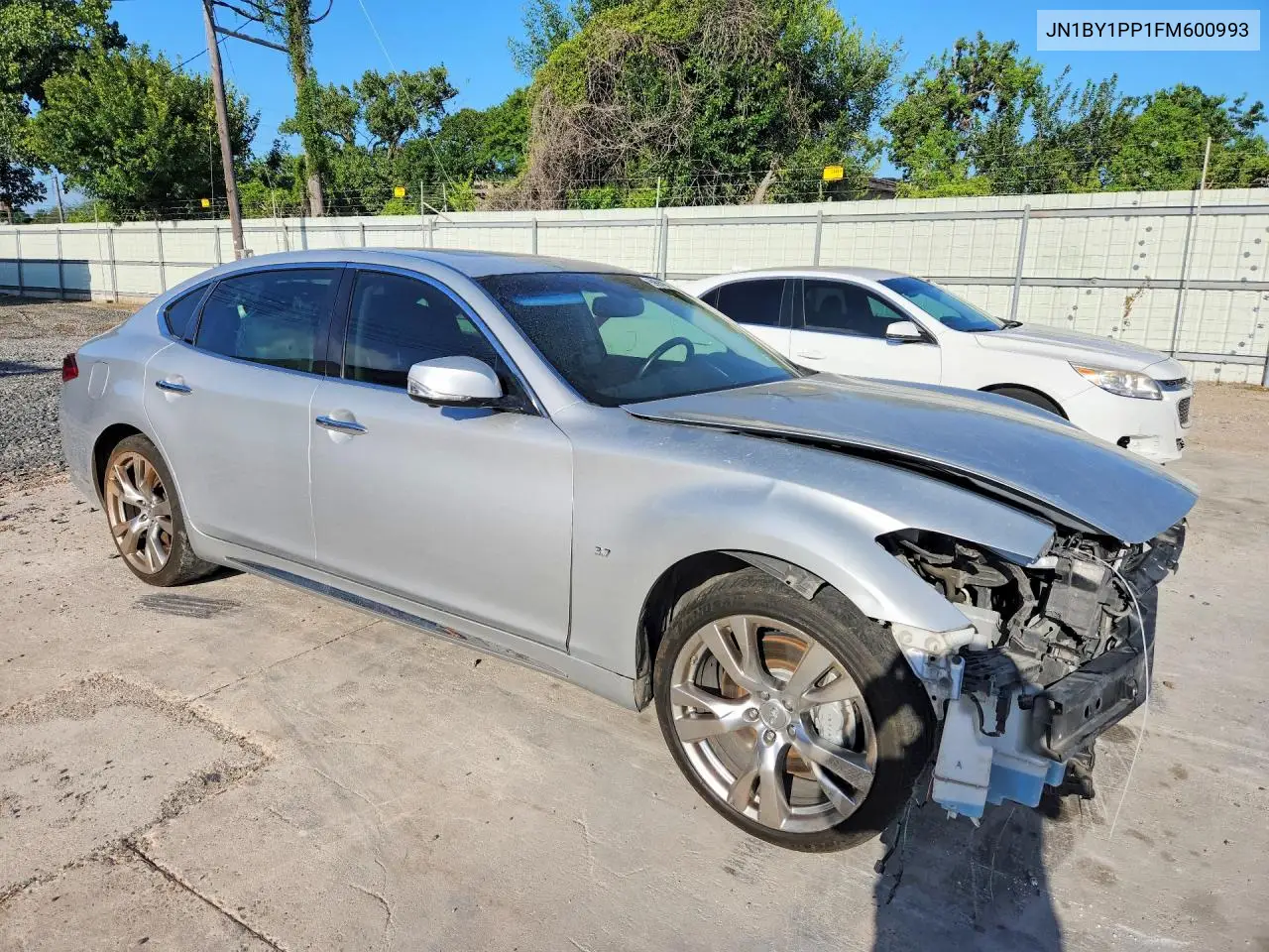 2015 Infiniti Q70L 3.7 VIN: JN1BY1PP1FM600993 Lot: 59948316