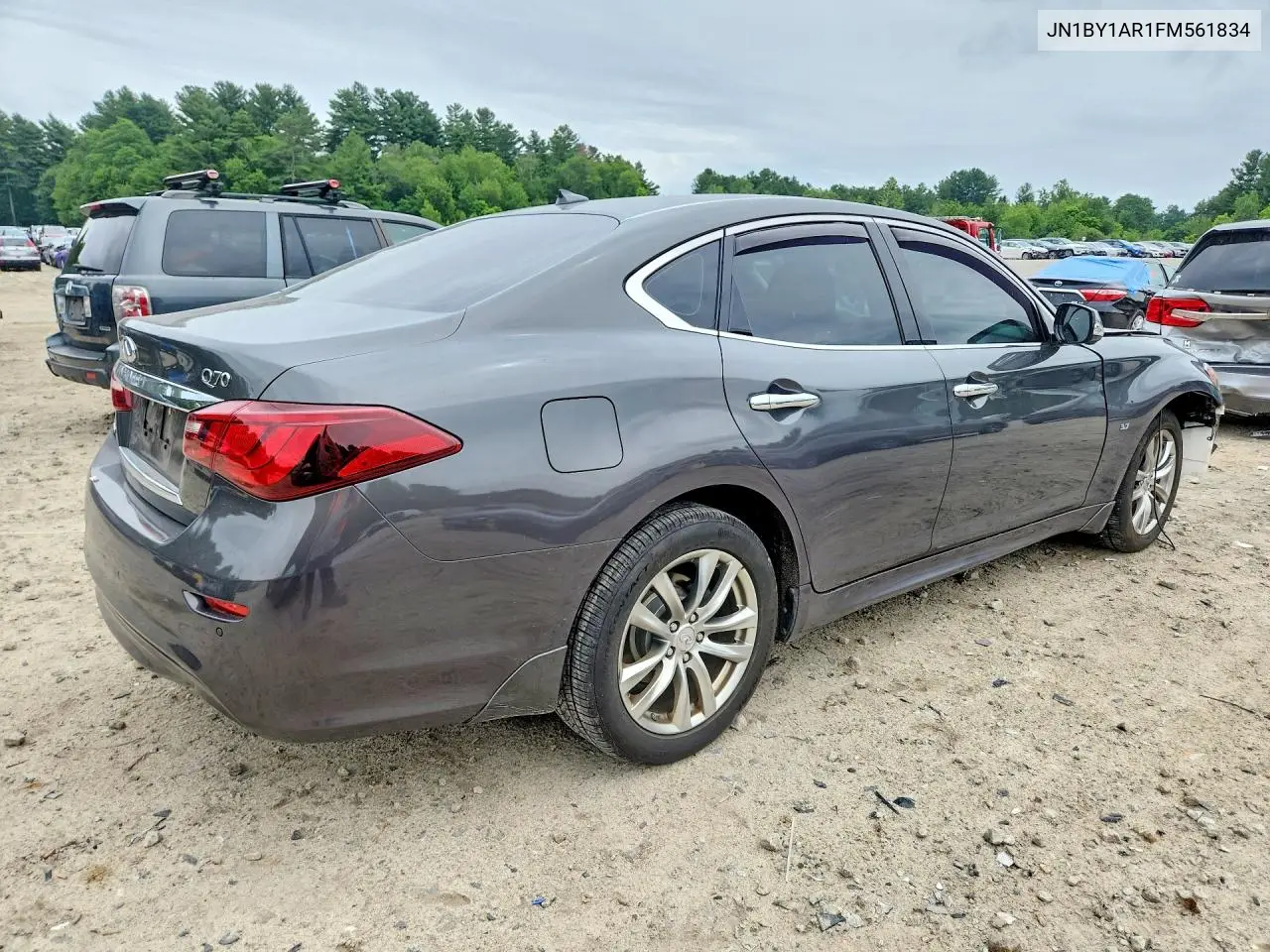 2015 Infiniti Q70 3.7 VIN: JN1BY1AR1FM561834 Lot: 85635335