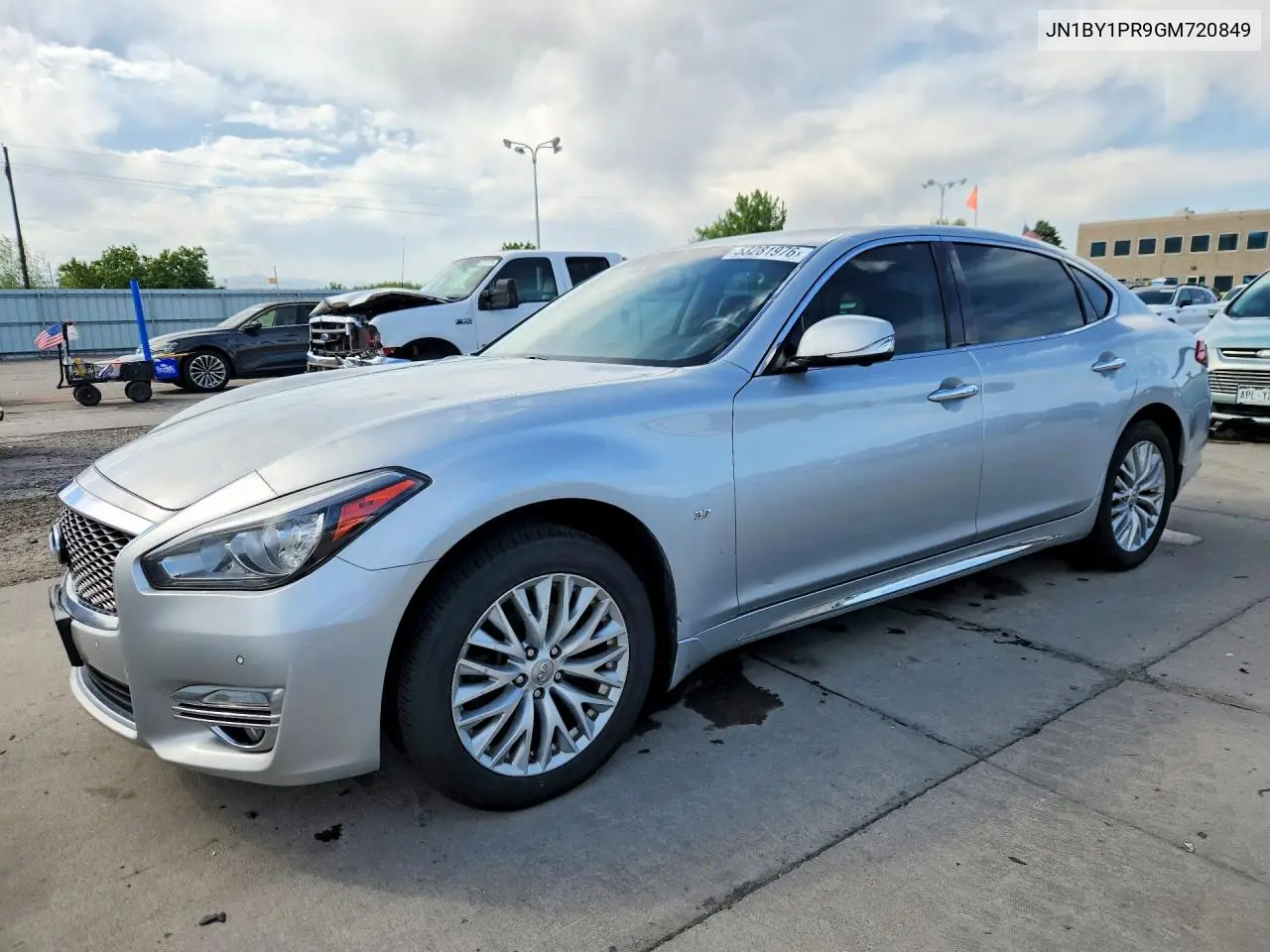 2016 Infiniti Q70L 3.7 VIN: JN1BY1PR9GM720849 Lot: 53281976