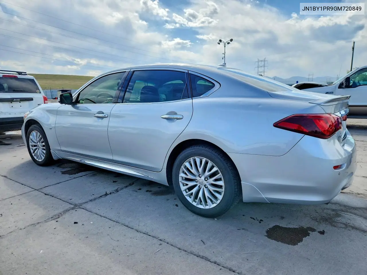 2016 Infiniti Q70L 3.7 VIN: JN1BY1PR9GM720849 Lot: 53281976