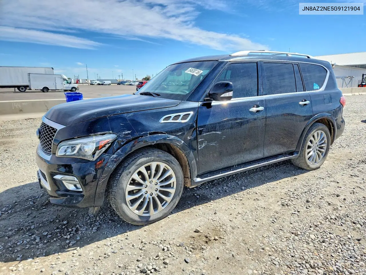 2016 Infiniti Qx80 Base VIN: JN8AZ2NE5G9121904 Lot: 54630116