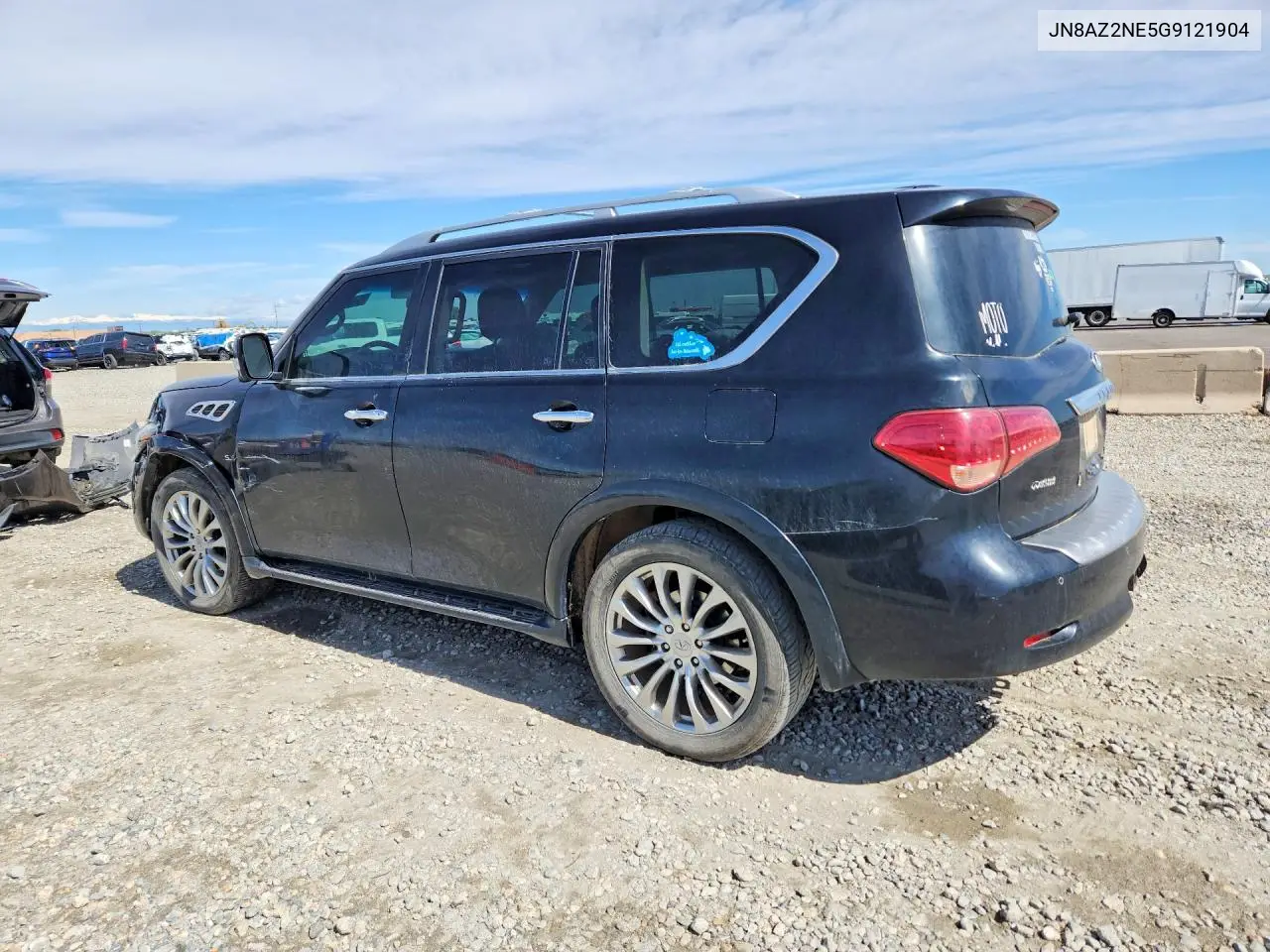 2016 Infiniti Qx80 Base VIN: JN8AZ2NE5G9121904 Lot: 54630116
