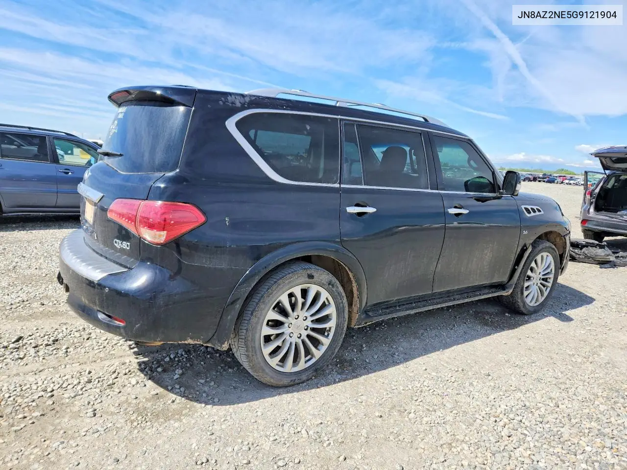 2016 Infiniti Qx80 Base VIN: JN8AZ2NE5G9121904 Lot: 54630116
