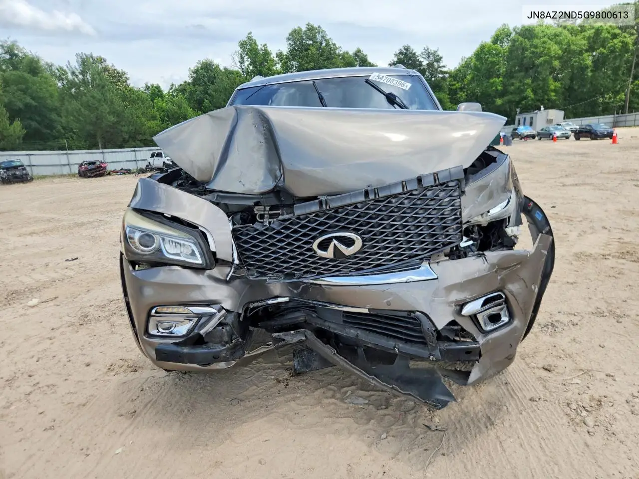 2016 Infiniti Qx80 Base VIN: JN8AZ2ND5G9800613 Lot: 54708396