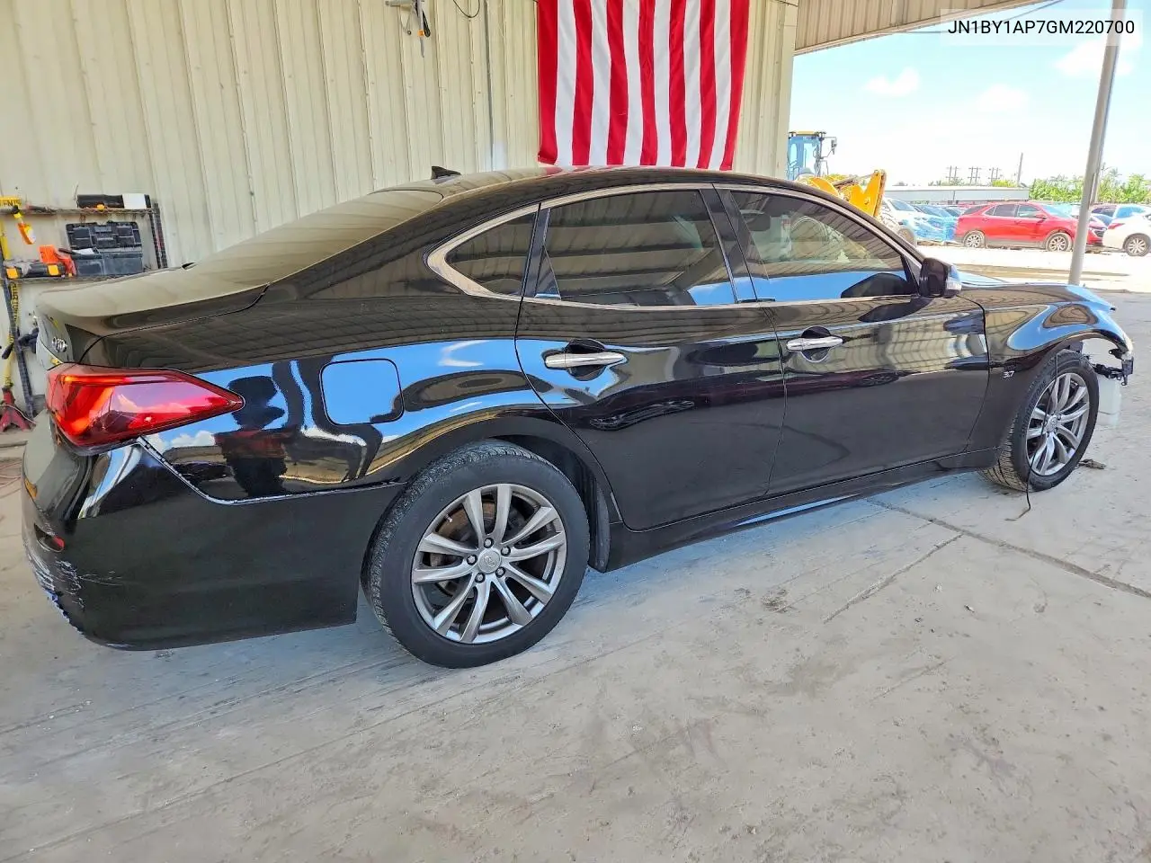 2016 Infiniti Q70 3.7 VIN: JN1BY1AP7GM220700 Lot: 56048836