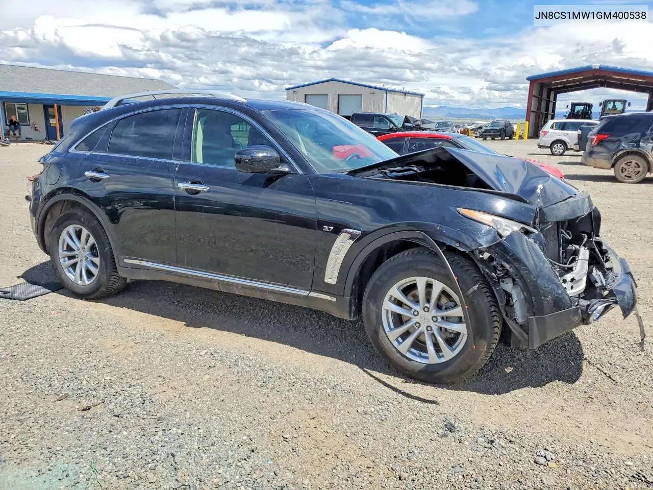 2016 Infiniti Qx70 Base VIN: JN8CS1MW1GM400538 Lot: 56418186