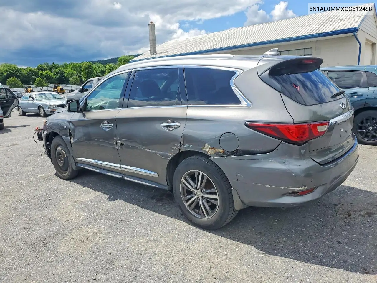 2016 Infiniti Qx60 Base VIN: 5N1AL0MMXGC512488 Lot: 56980526