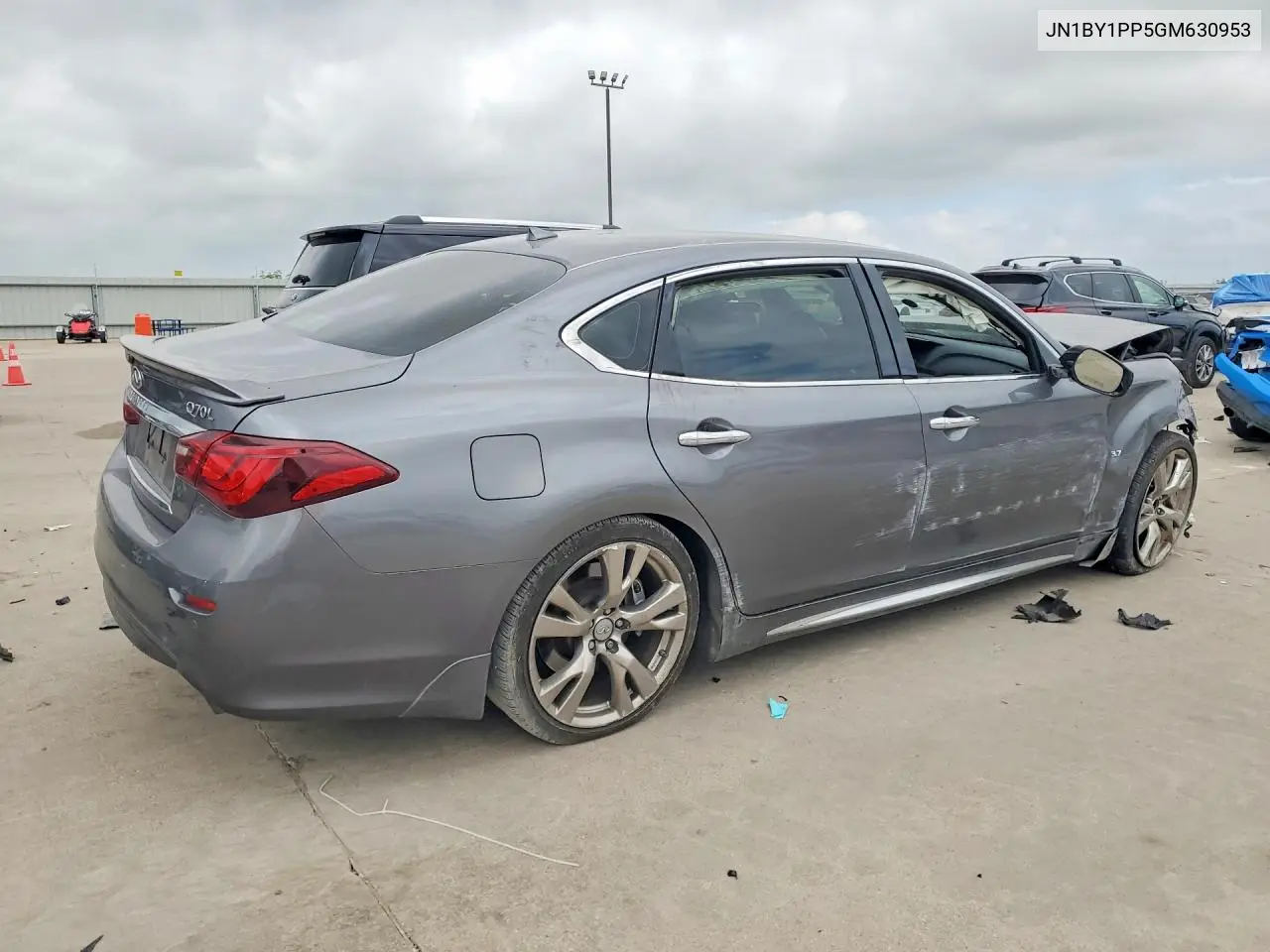 2016 Infiniti Q70L 3.7 VIN: JN1BY1PP5GM630953 Lot: 57619366