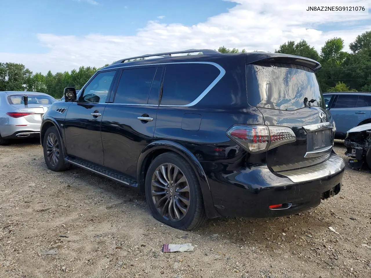 2016 Infiniti Qx80 Limited VIN: JN8AZ2NE5G9121076 Lot: 58210076
