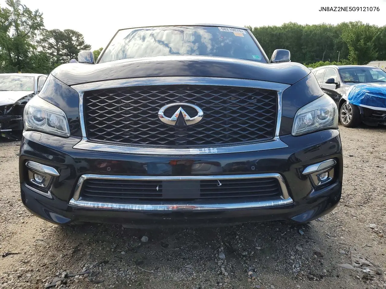 2016 Infiniti Qx80 Limited VIN: JN8AZ2NE5G9121076 Lot: 58210076