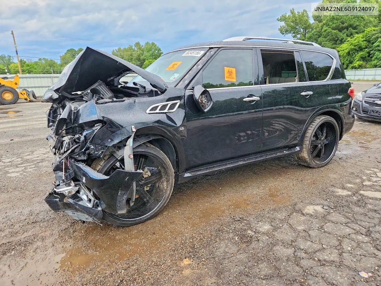 2016 Infiniti Qx80 Base VIN: JN8AZ2NE6G9124097 Lot: 58349156