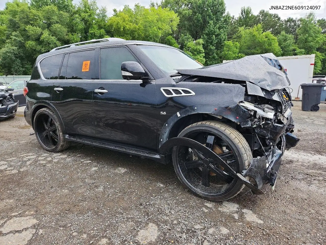 2016 Infiniti Qx80 Base VIN: JN8AZ2NE6G9124097 Lot: 58349156
