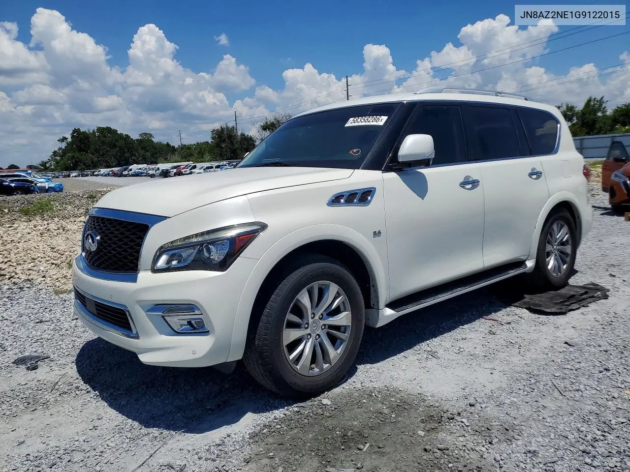 2016 Infiniti Qx80 Base VIN: JN8AZ2NE1G9122015 Lot: 58358286