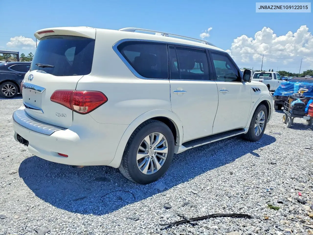 2016 Infiniti Qx80 Base VIN: JN8AZ2NE1G9122015 Lot: 58358286