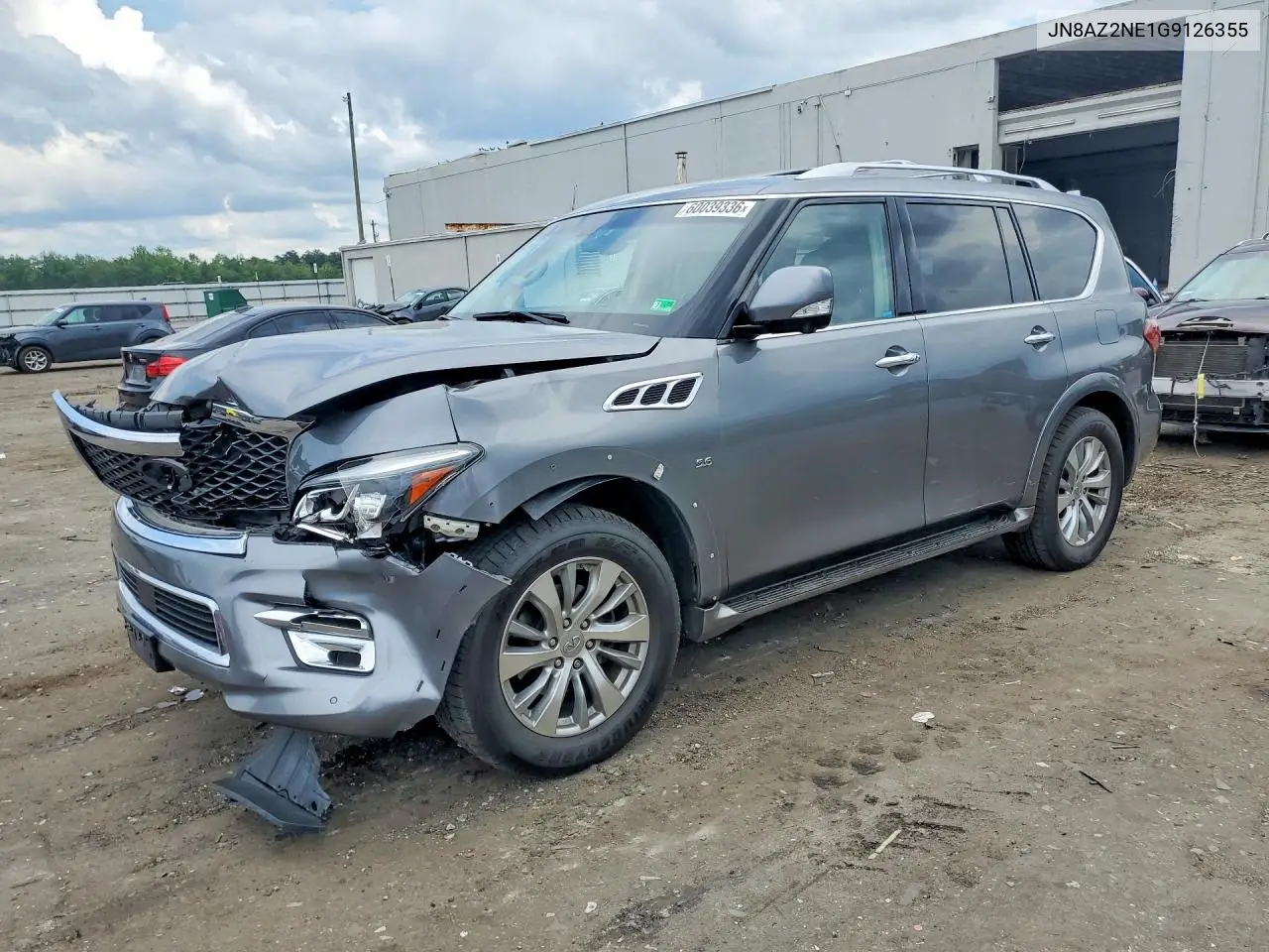 2016 Infiniti Qx80 Base VIN: JN8AZ2NE1G9126355 Lot: 60039336