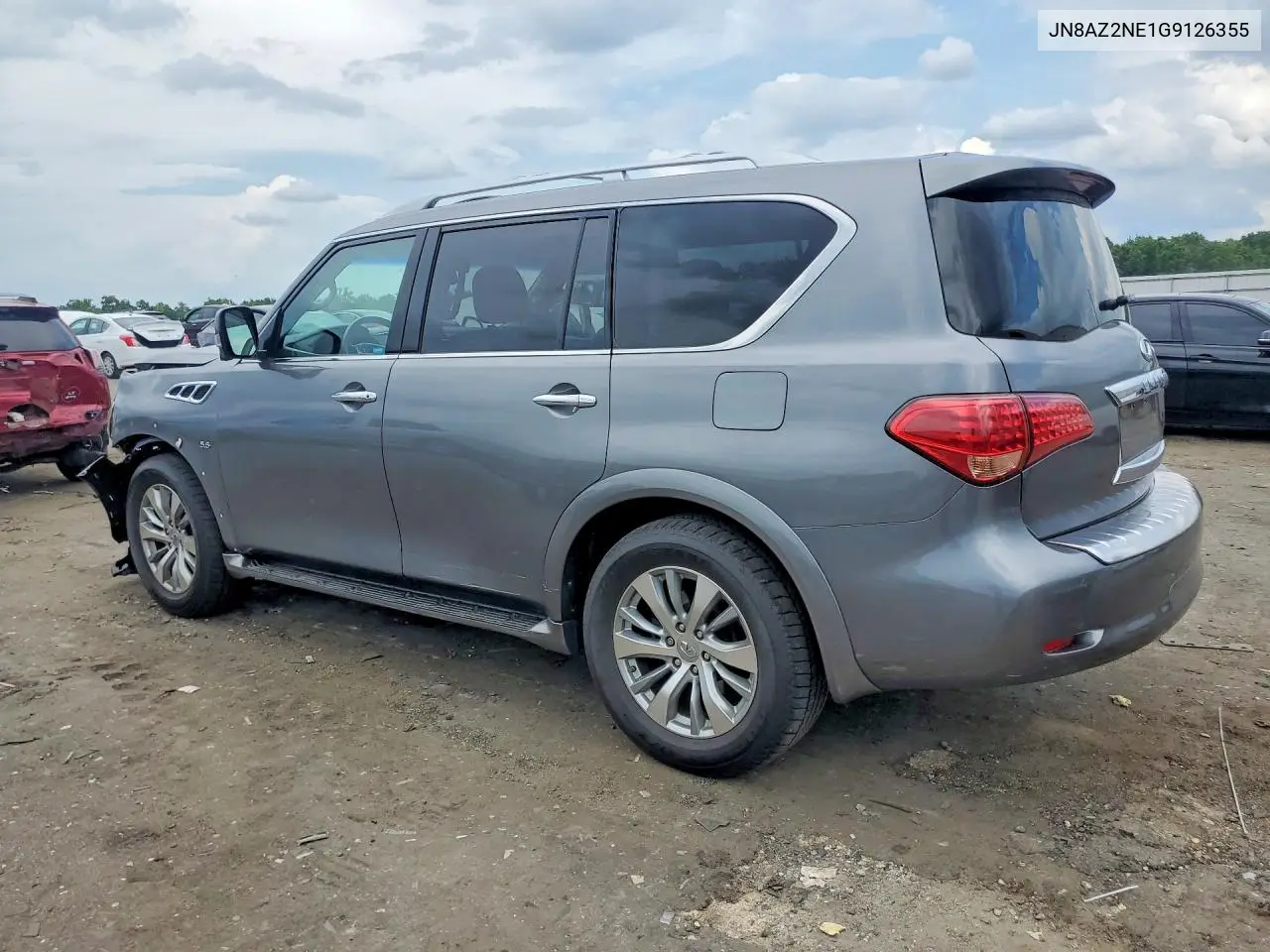 2016 Infiniti Qx80 Base VIN: JN8AZ2NE1G9126355 Lot: 60039336