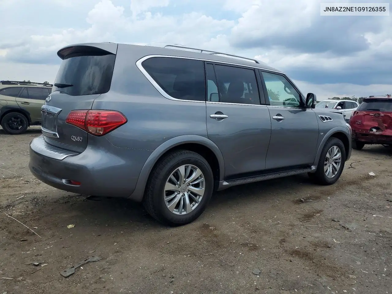 2016 Infiniti Qx80 Base VIN: JN8AZ2NE1G9126355 Lot: 60039336
