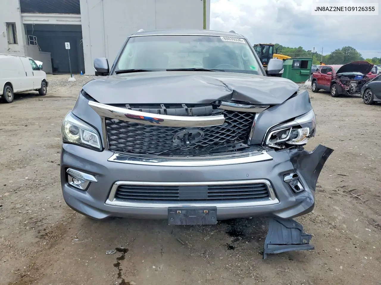 2016 Infiniti Qx80 Base VIN: JN8AZ2NE1G9126355 Lot: 60039336