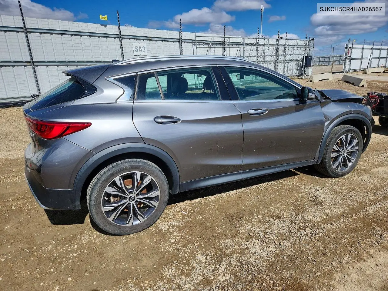2017 Infiniti Qx30 Luxury VIN: SJKCH5CR4HA026567 Lot: 51873386
