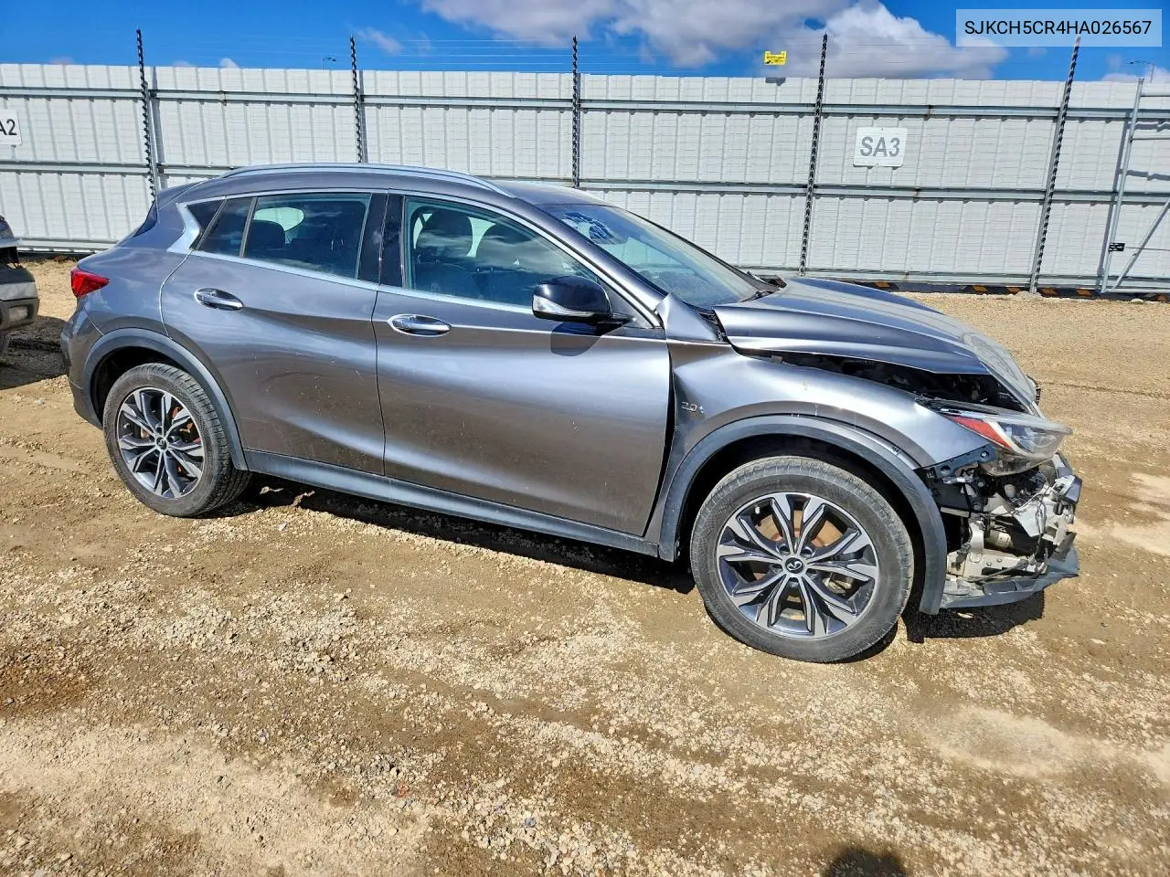 2017 Infiniti Qx30 Luxury VIN: SJKCH5CR4HA026567 Lot: 51873386