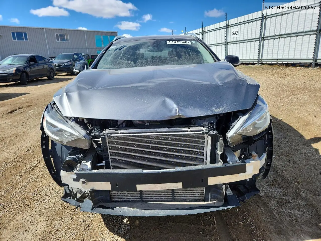 2017 Infiniti Qx30 Luxury VIN: SJKCH5CR4HA026567 Lot: 51873386