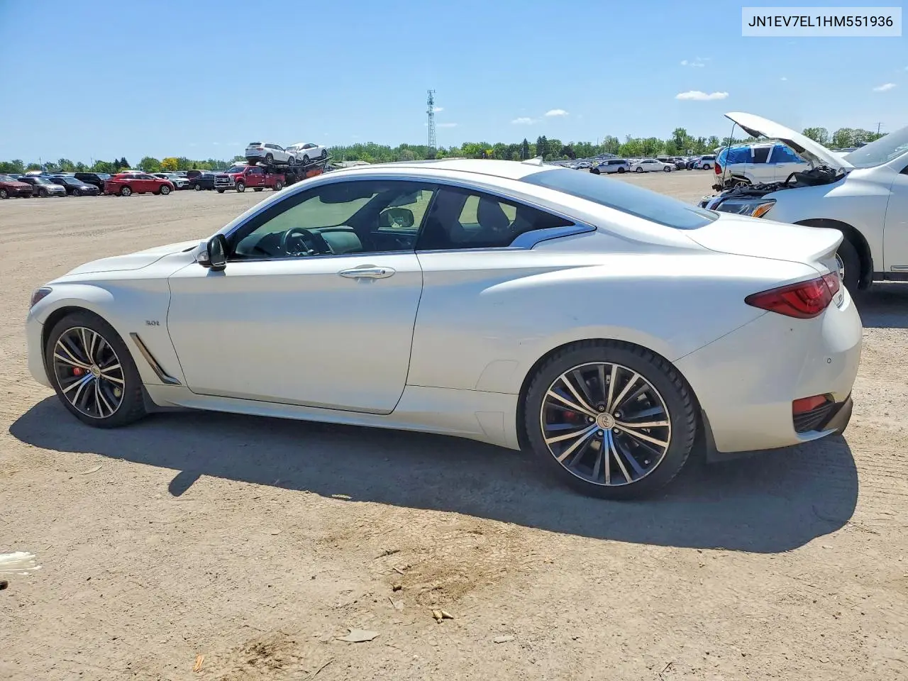 2017 Infiniti Q60 3.0T Premium VIN: JN1EV7EL1HM551936 Lot: 51921436
