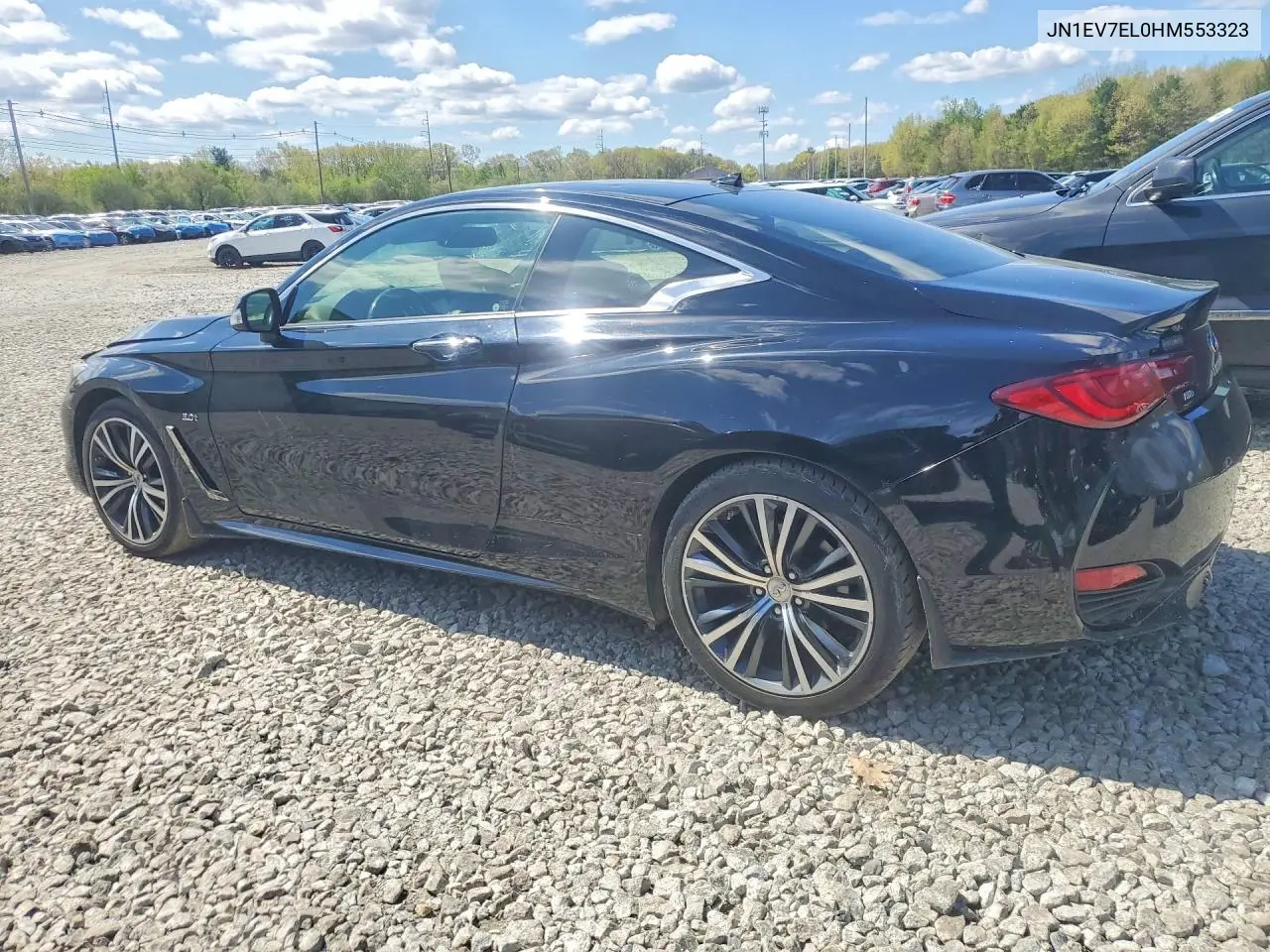 2017 Infiniti Q60 3.0T Premium VIN: JN1EV7EL0HM553323 Lot: 52988296