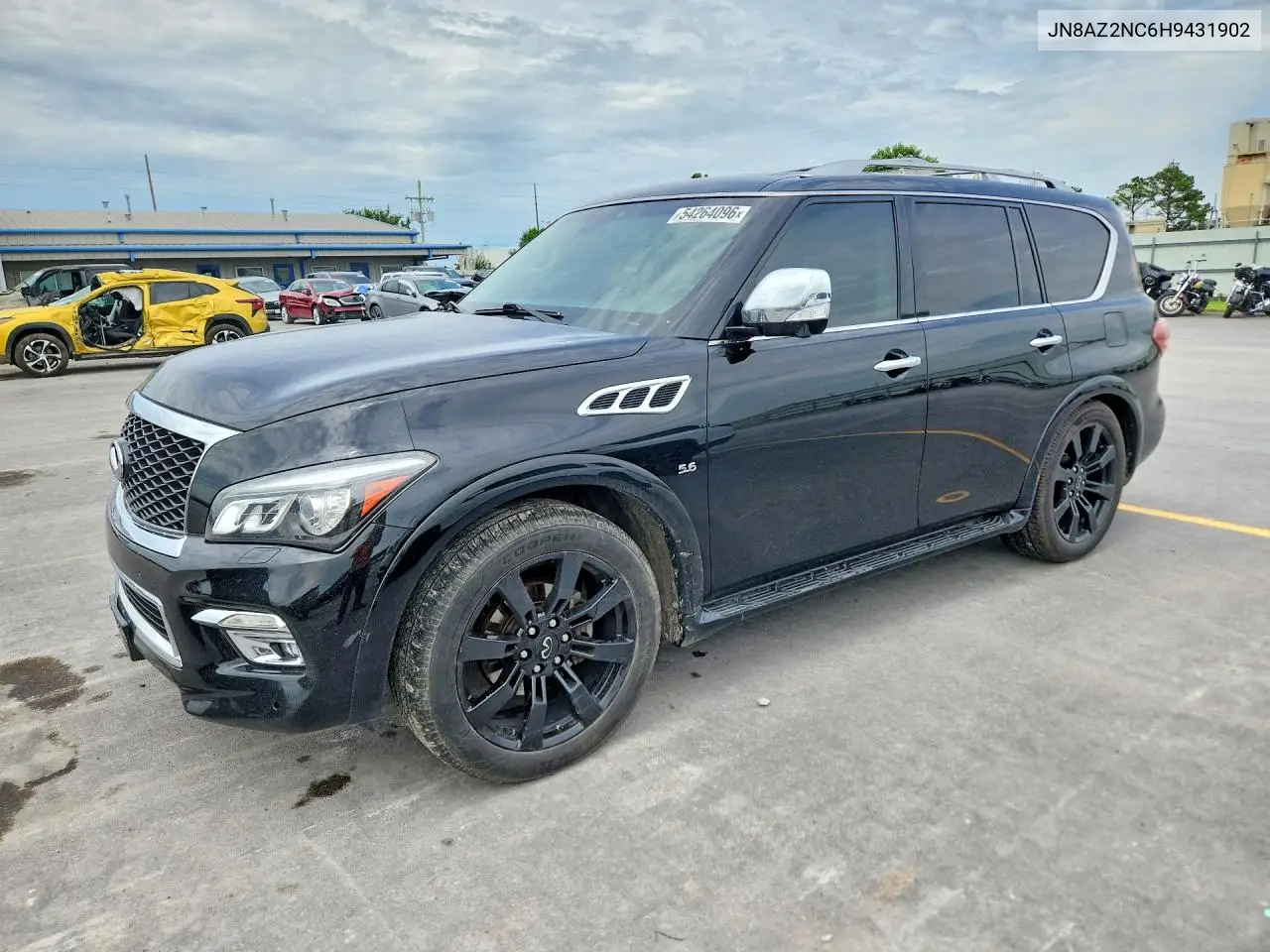 2017 Infiniti Qx80 Base VIN: JN8AZ2NC6H9431902 Lot: 54264096