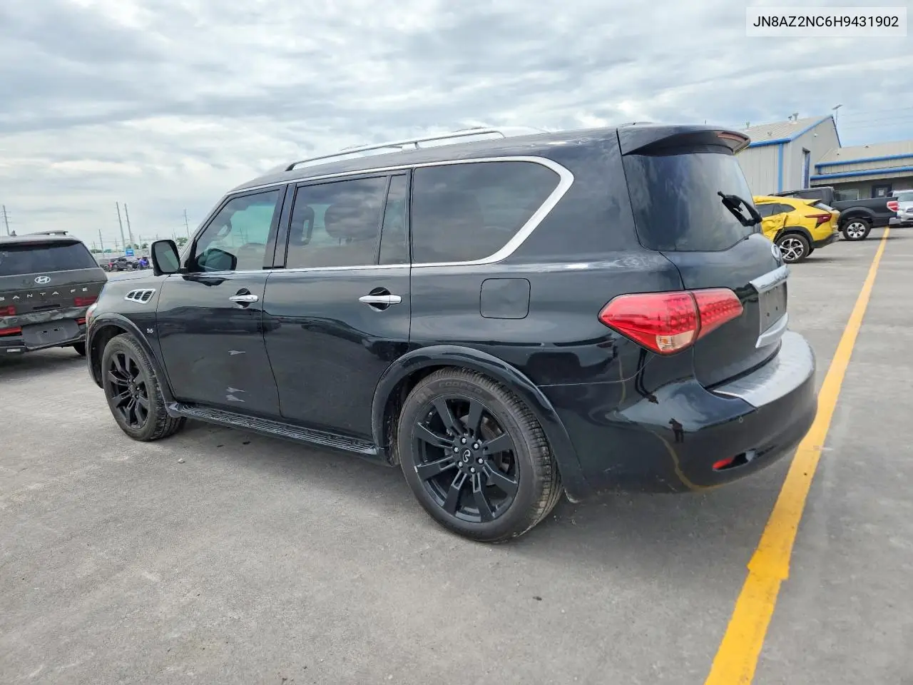 2017 Infiniti Qx80 Base VIN: JN8AZ2NC6H9431902 Lot: 54264096