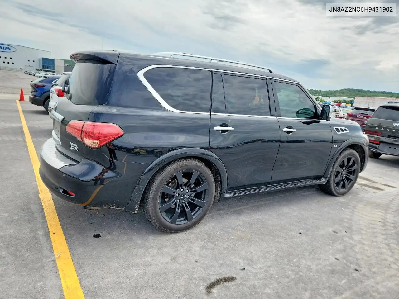 2017 Infiniti Qx80 Base VIN: JN8AZ2NC6H9431902 Lot: 54264096