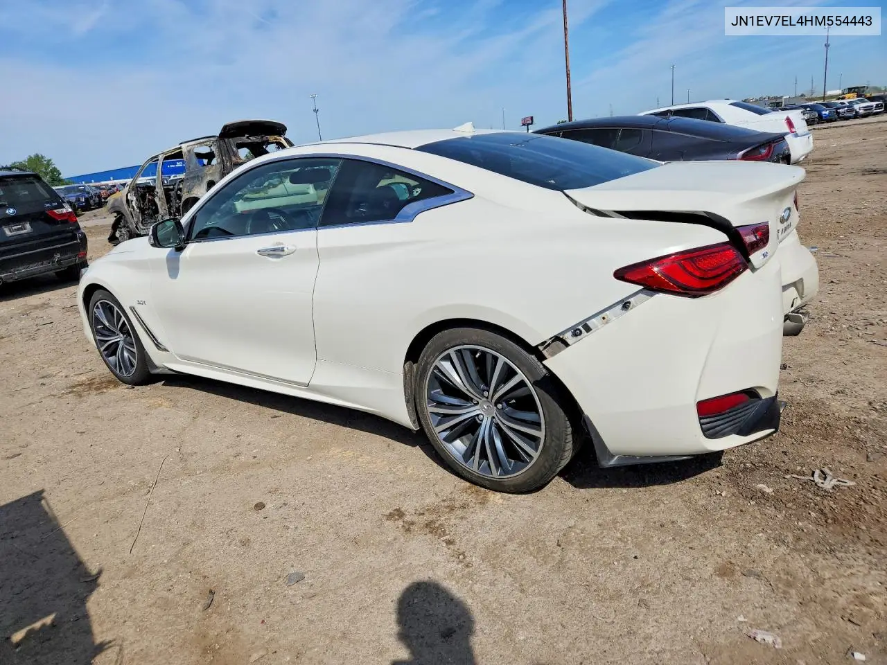 2017 Infiniti Q60 3.0T Premium VIN: JN1EV7EL4HM554443 Lot: 55070966