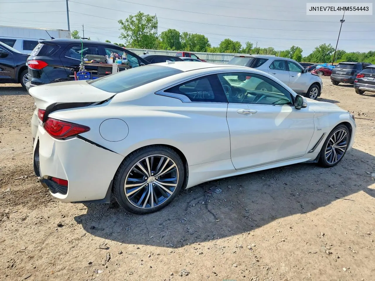 2017 Infiniti Q60 3.0T Premium VIN: JN1EV7EL4HM554443 Lot: 55070966