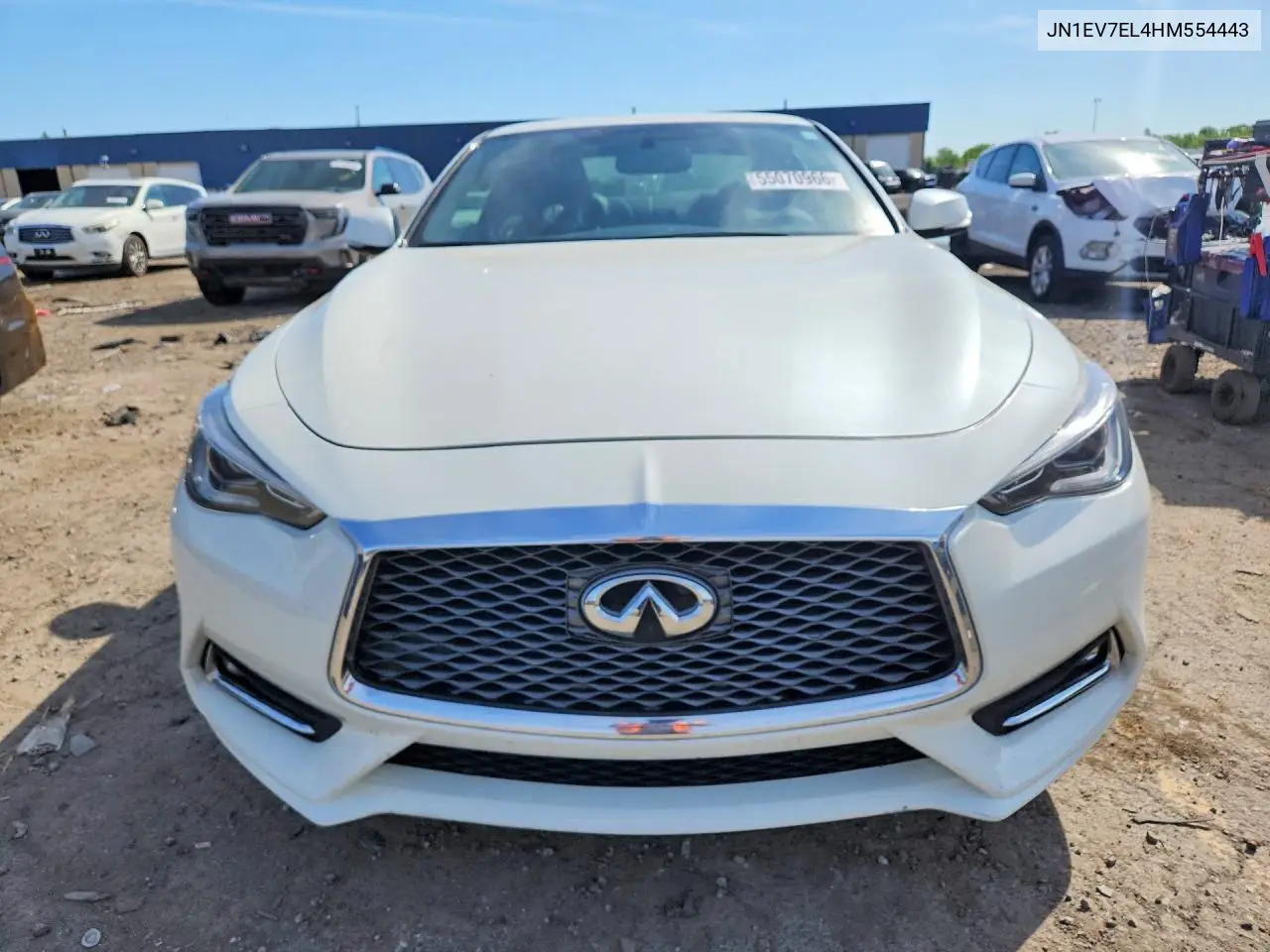 2017 Infiniti Q60 3.0T Premium VIN: JN1EV7EL4HM554443 Lot: 55070966