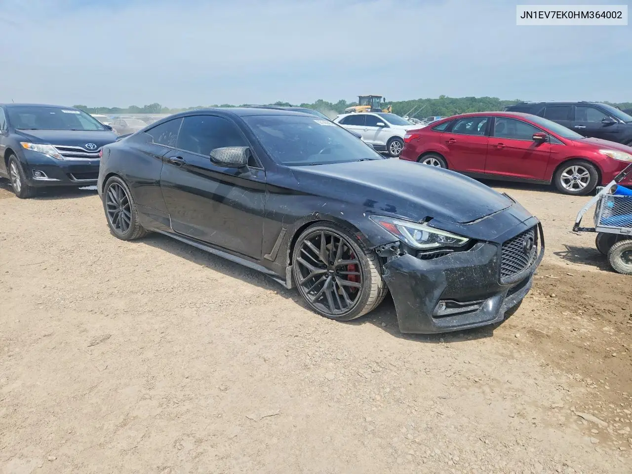 2017 Infiniti Q60 3.0T Premium VIN: JN1EV7EK0HM364002 Lot: 55140846