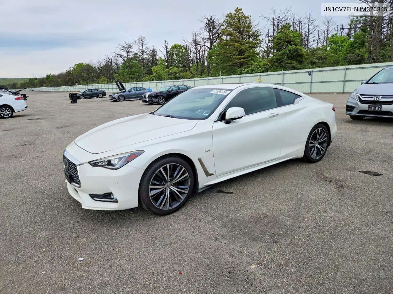 2017 Infiniti Q60 2.0T Premium VIN: JN1CV7EL6HM320845 Lot: 55396916