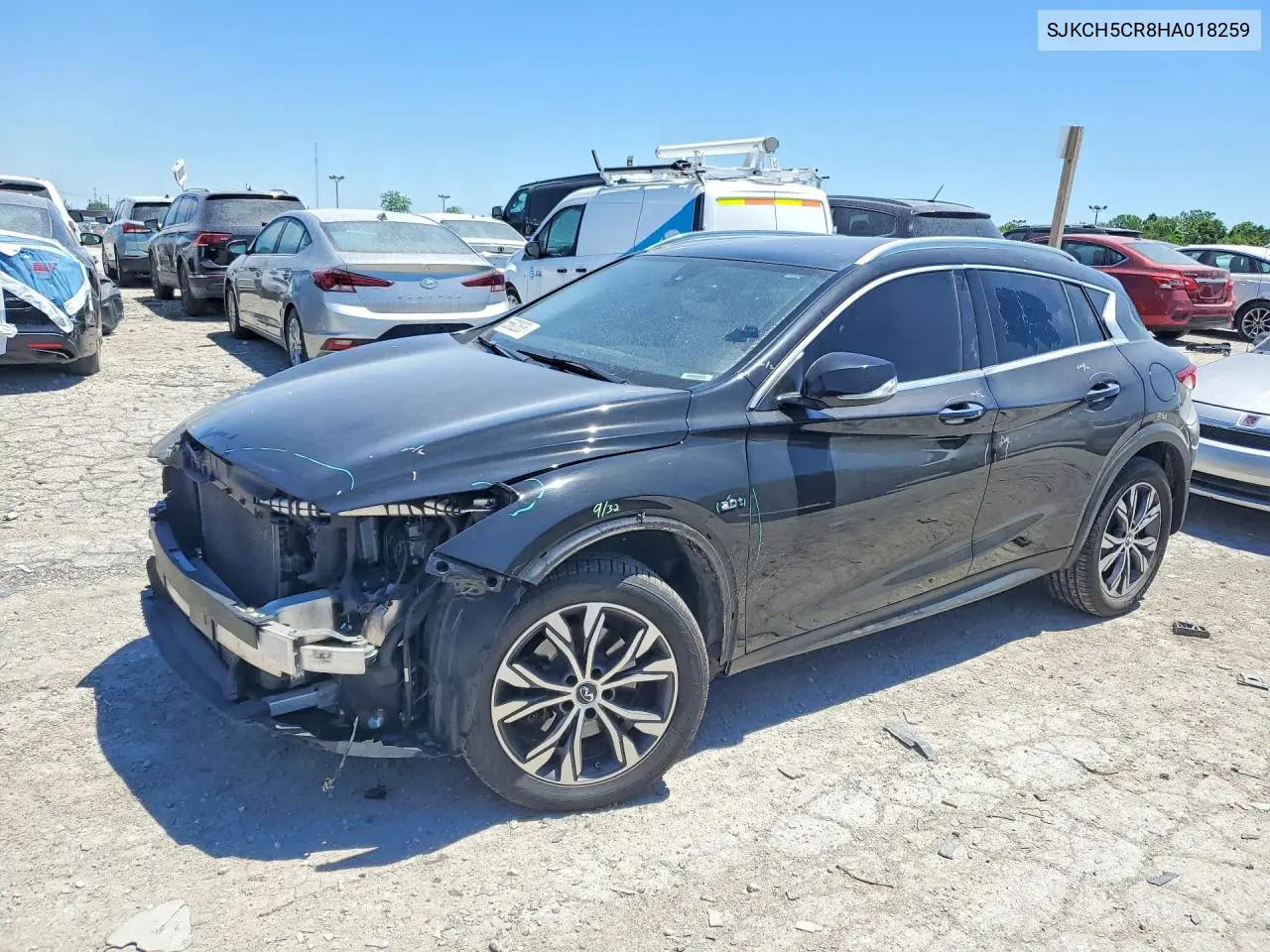 2017 Infiniti Qx30 Premium VIN: SJKCH5CR8HA018259 Lot: 55602636