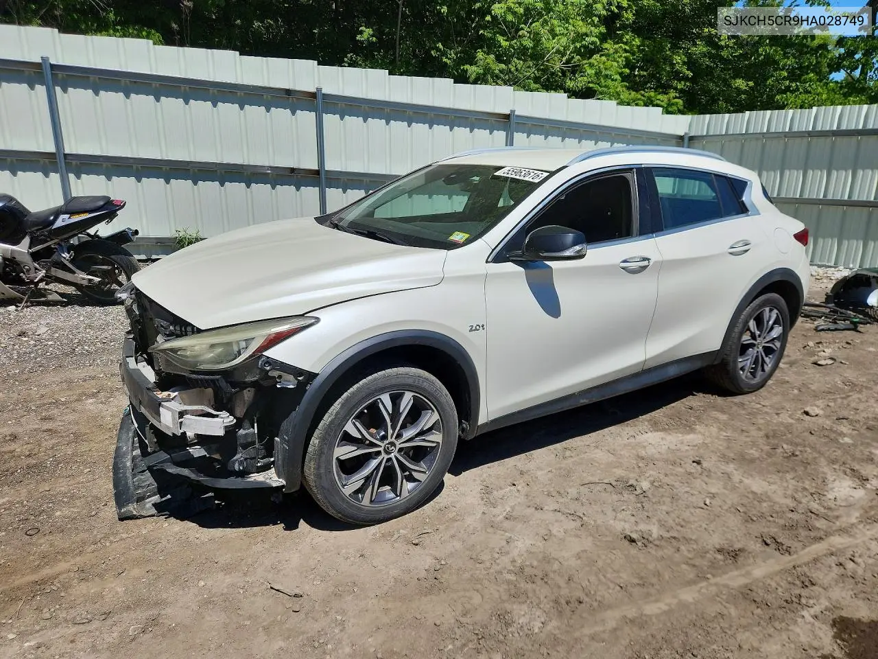 2017 Infiniti Qx30 Luxury VIN: SJKCH5CR9HA028749 Lot: 55963616
