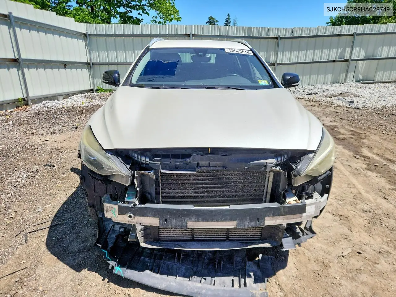 2017 Infiniti Qx30 Luxury VIN: SJKCH5CR9HA028749 Lot: 55963616
