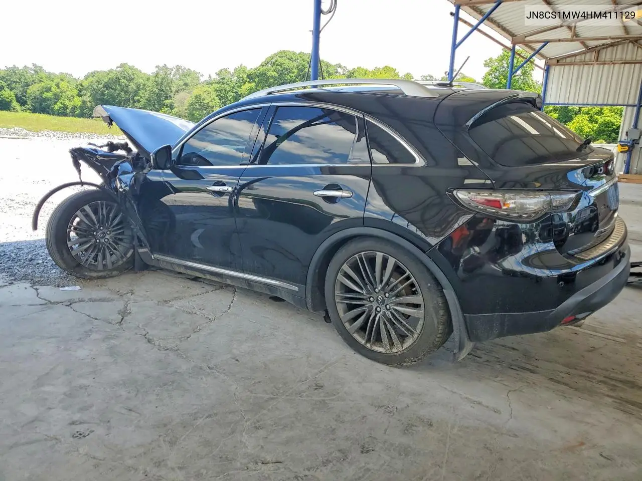 2017 Infiniti Qx70 Base VIN: JN8CS1MW4HM411129 Lot: 56427516