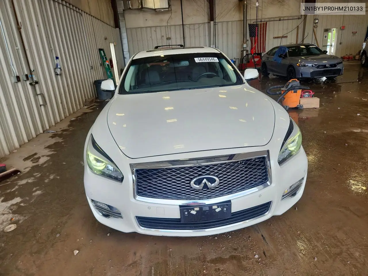 2017 Infiniti Q70L 3.7 VIN: JN1BY1PR0HM210133 Lot: 56449546