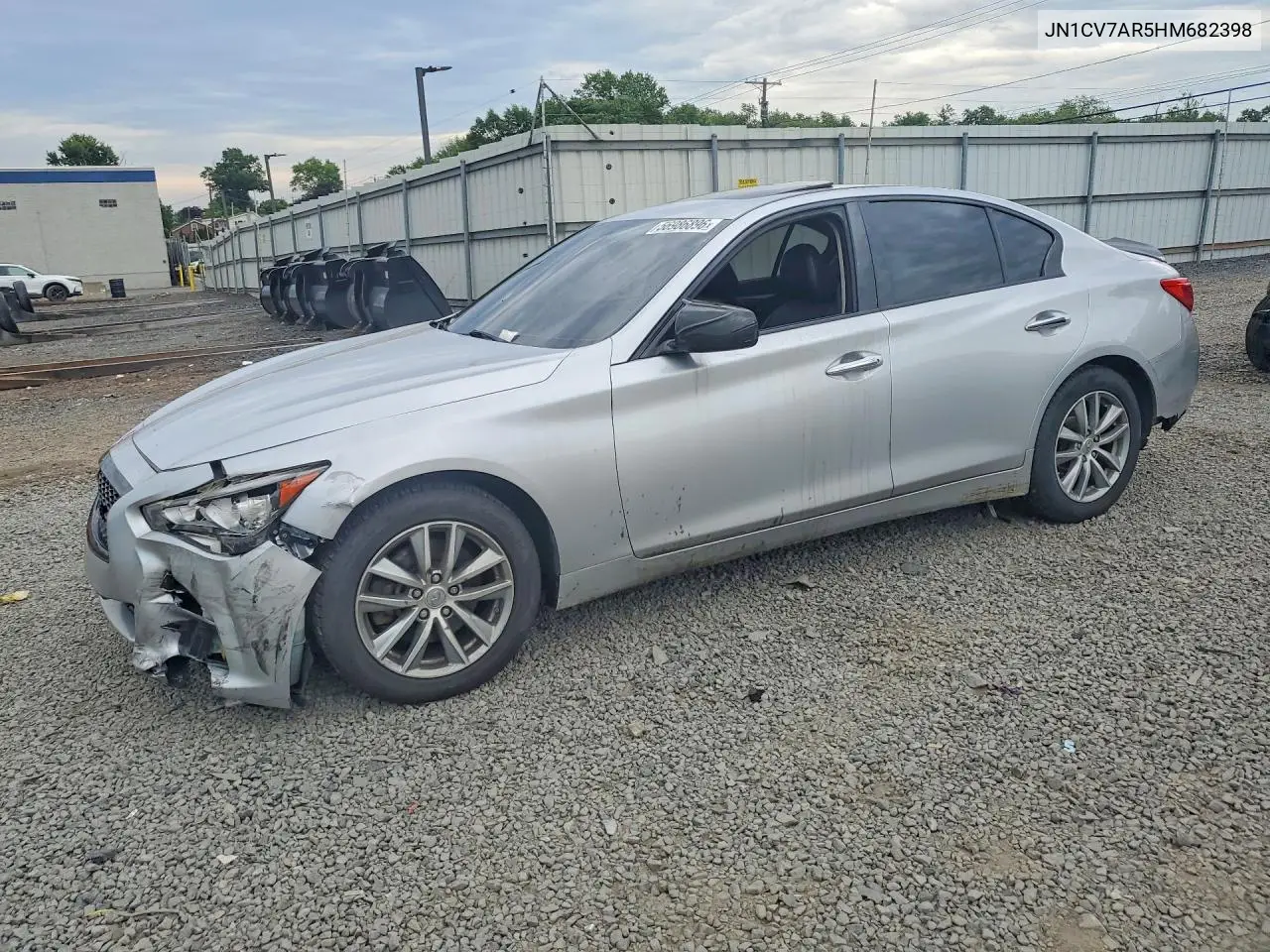 2017 Infiniti Q50 2.0T Premium VIN: JN1CV7AR5HM682398 Lot: 56986896