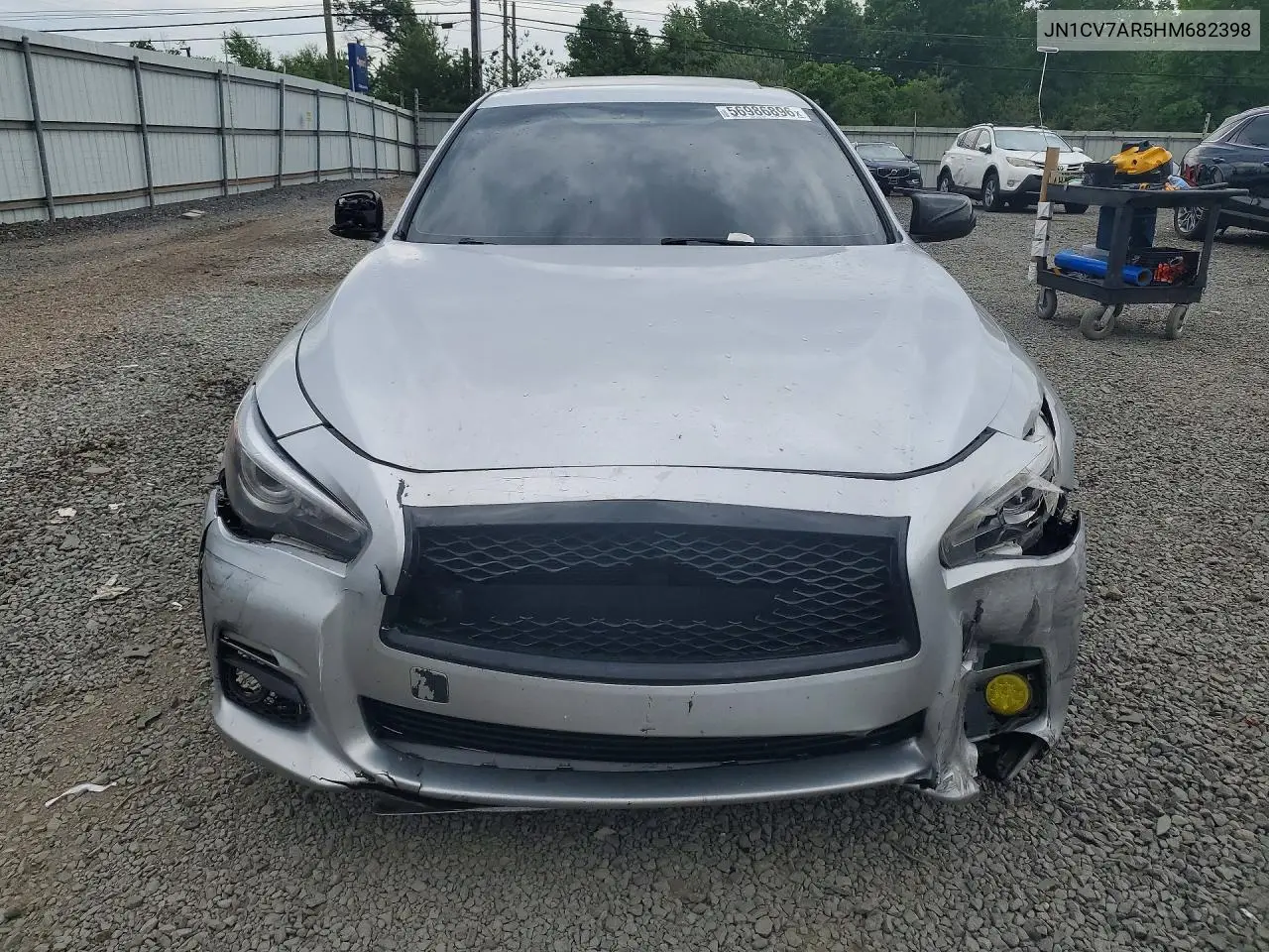 2017 Infiniti Q50 2.0T Premium VIN: JN1CV7AR5HM682398 Lot: 56986896
