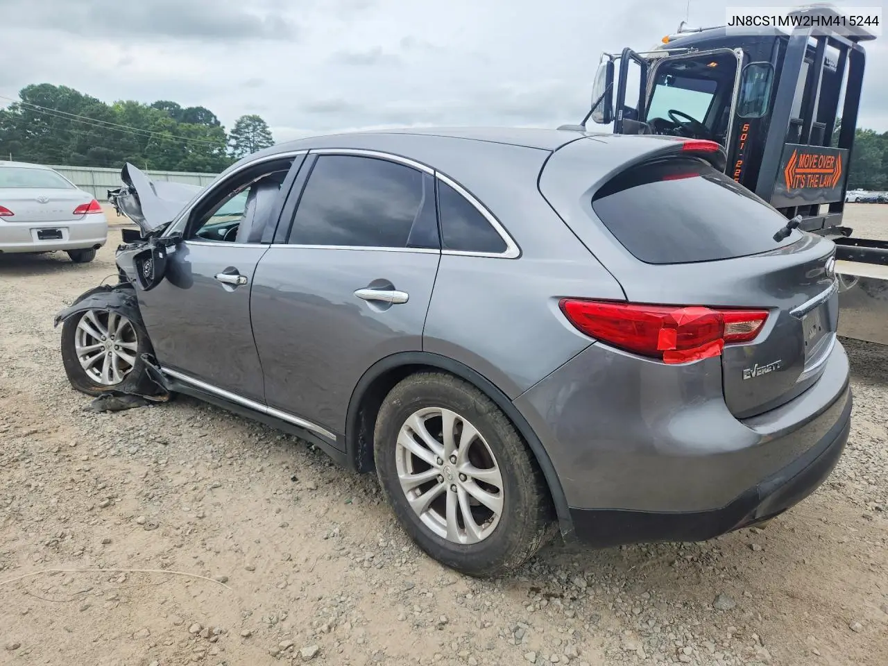 2017 Infiniti Qx70 Base VIN: JN8CS1MW2HM415244 Lot: 57138986