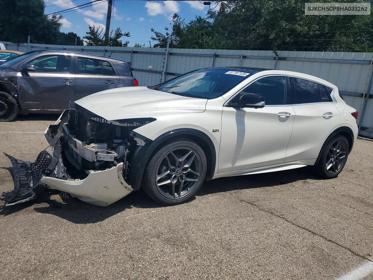 2017 Infiniti Qx30 Base VIN: SJKCH5CP8HA033262 Lot: 57787126