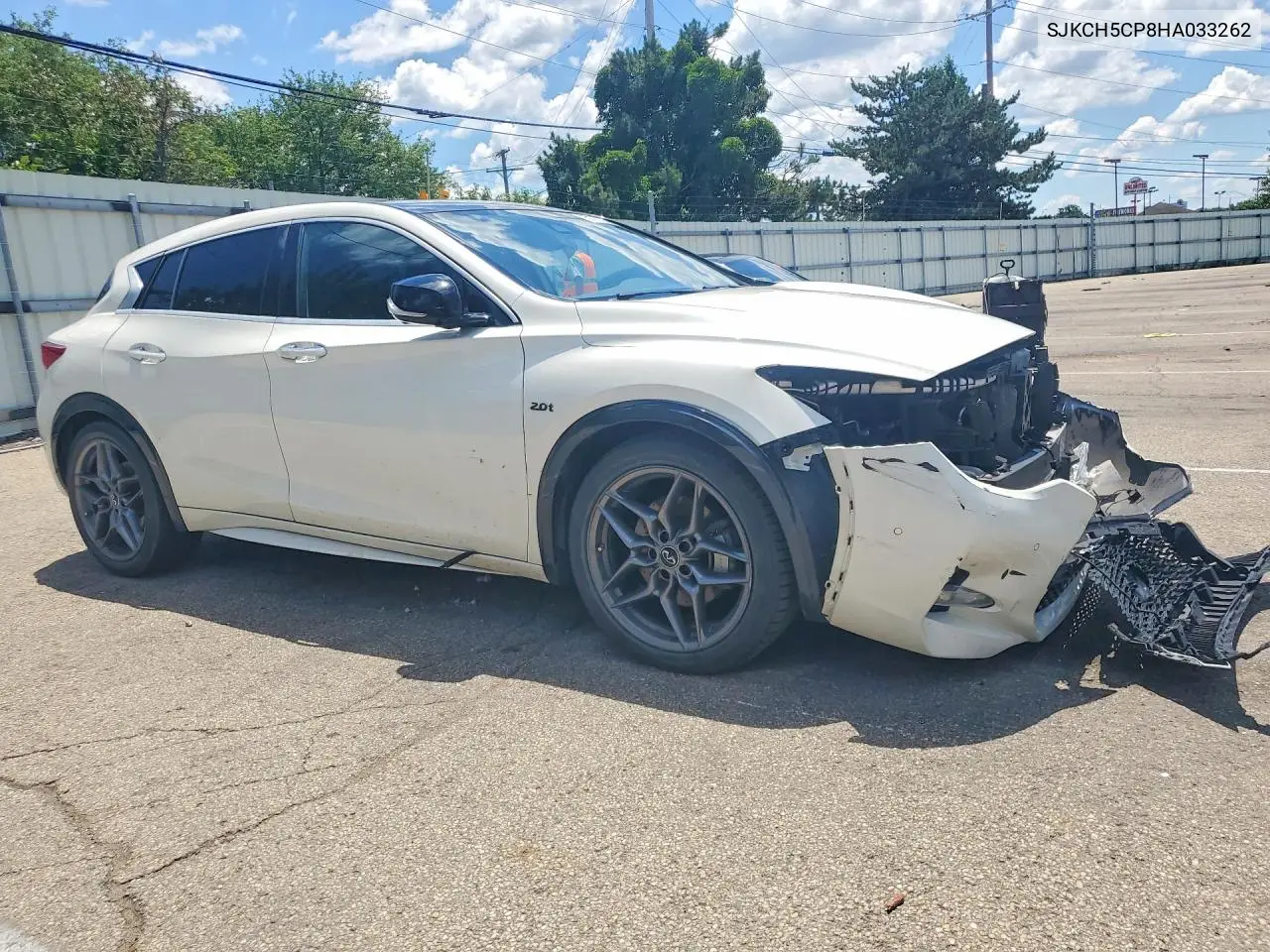 2017 Infiniti Qx30 Base VIN: SJKCH5CP8HA033262 Lot: 57787126