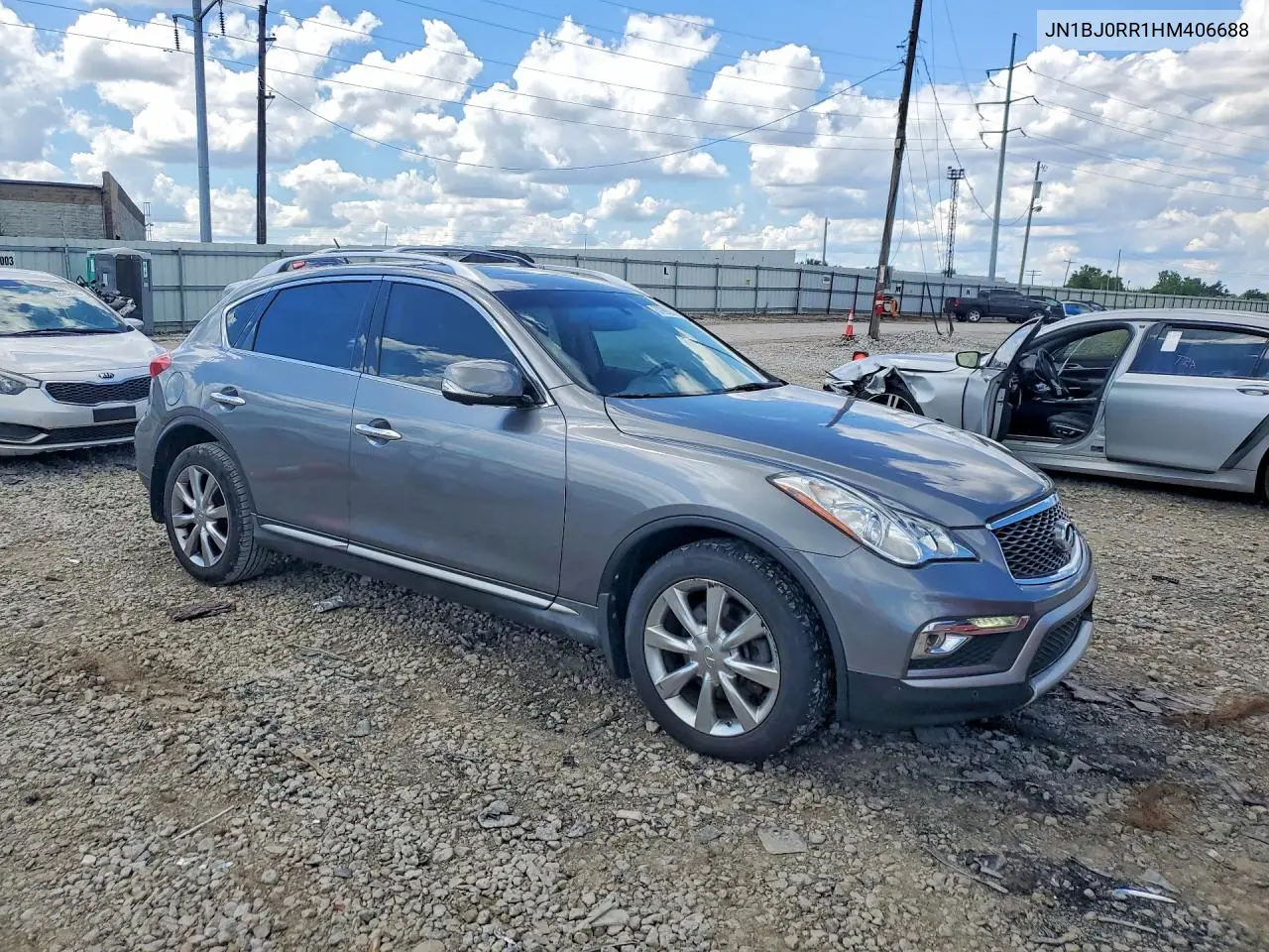 2017 Infiniti Qx50 Base VIN: JN1BJ0RR1HM406688 Lot: 57993316