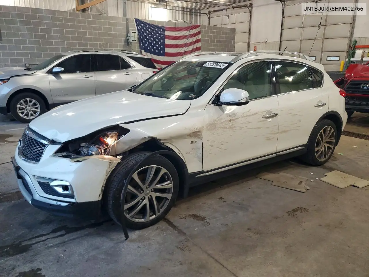2017 Infiniti Qx50 Base VIN: JN1BJ0RR8HM402766 Lot: 58026436