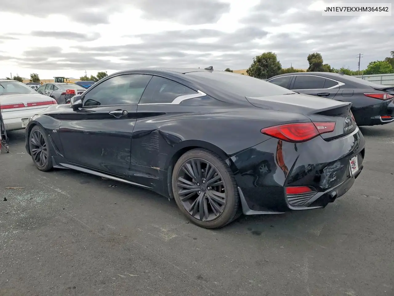 2017 Infiniti Q60 Premium VIN: JN1EV7EKXHM364542 Lot: 58207206